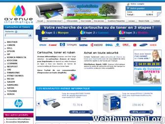 avenue-informatique.fr website preview