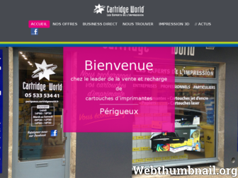 perigueux.cartridgeworld.fr website preview