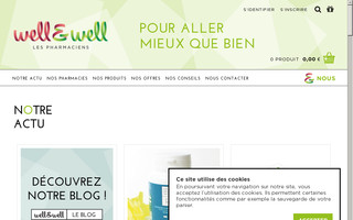 wellandwell.fr website preview