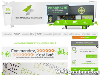 pharmacie-cenon-p4p.mesoigner.fr website preview