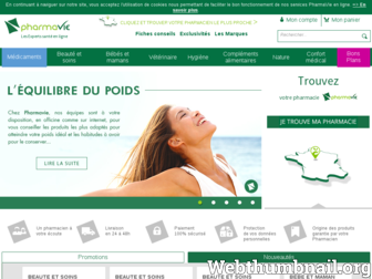 pharmavie.fr website preview