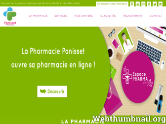 pharmacie-panisset.fr website preview