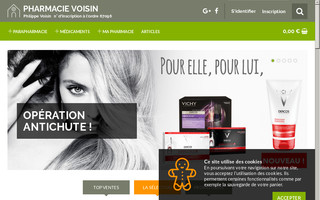 pharmacievoisin.fr website preview