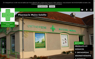 pharmacie-maire-sebille.fr website preview