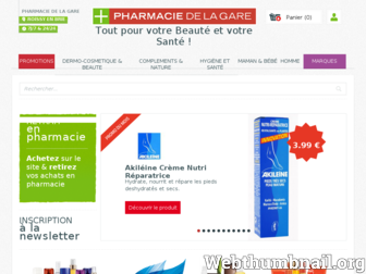 pharmacie-gare-roissy.fr website preview