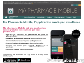 mapharmaciemobile.com website preview