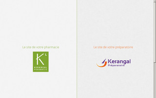 pharmacie-kerangal.com website preview