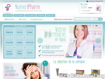 numeripharm.com website preview