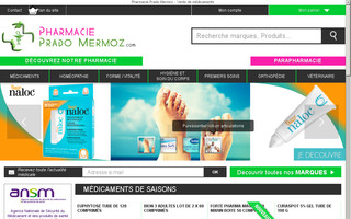 pharmacie-prado-mermoz.com website preview