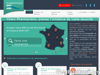 pharmatheque.com website preview