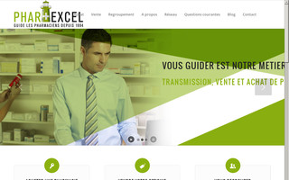 phar-excel.fr website preview