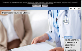 pharmacie-sauvaire-vianes-montpellier.fr website preview