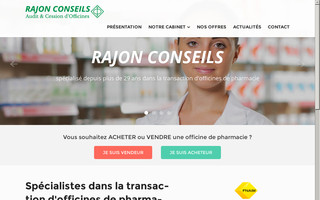 rajon-conseils.com website preview