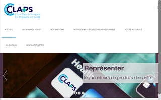 claps-sante.fr website preview
