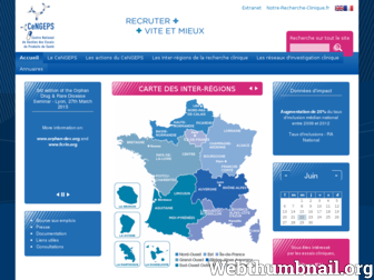 cengeps.fr website preview