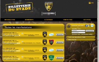 billetterie.staderochelais.dspsport.com website preview