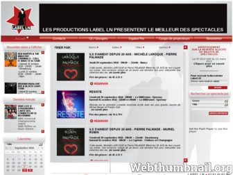 label-ln.fr website preview