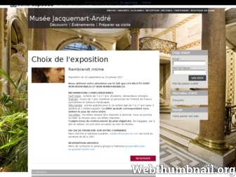 musee-jacquemart-andre.tickeasy.com website preview