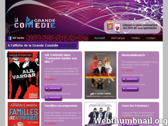 lagrandecomedie.com website preview