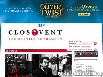 closevent.com website preview