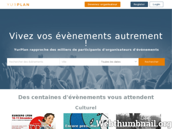 yurplan.com website preview
