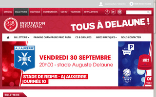 billetterie.stade-de-reims.com website preview