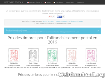 prixdestimbres.fr website preview