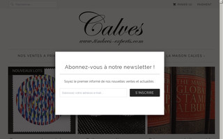 timbres-experts.com website preview