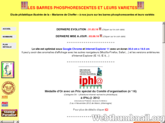 timbres-barres-phosphorescentes.fr website preview