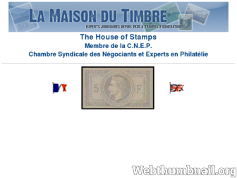 maison-timbre.fr website preview