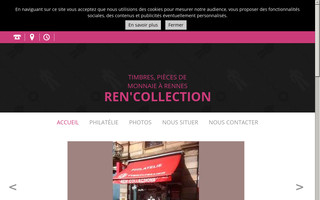 ren-collection.fr website preview