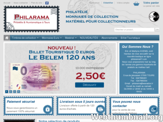 philarama37.com website preview