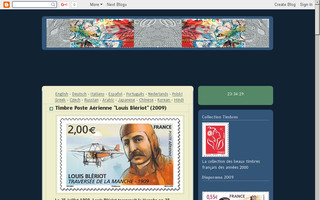collectiontimbres.blogspot.com website preview