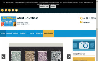 atout-collections-vannes.fr website preview