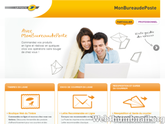 monbureaudeposte.fr website preview