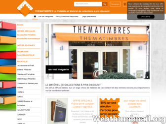 thematimbres.com website preview