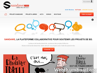 sandawe.com website preview