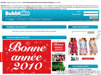 bubblaka.fr website preview