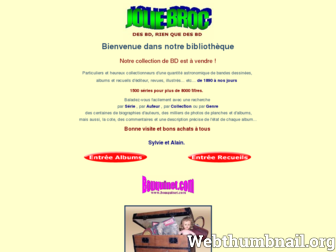 joliebroc.com website preview