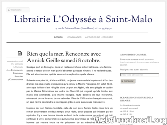 librairie-odyssee.com website preview