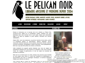pelican-noir.com website preview