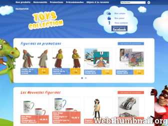 toys-collection.com website preview