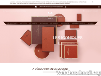lamaisonduchocolat.fr website preview