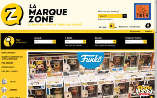 lamarquezone.fr website preview