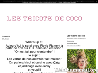 lestricotsdecoco.canalblog.com website preview