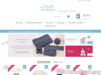 les-mamies-tricoteuses.fr website preview