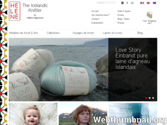 tricoteuse-islande.fr website preview