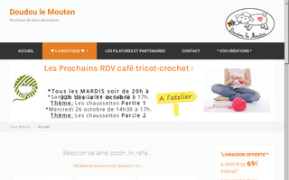 doudoulemouton.fr website preview