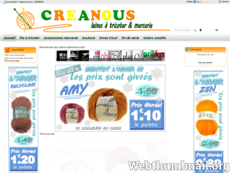 creanous.com website preview