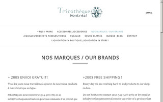 tricothequemontreal.com website preview